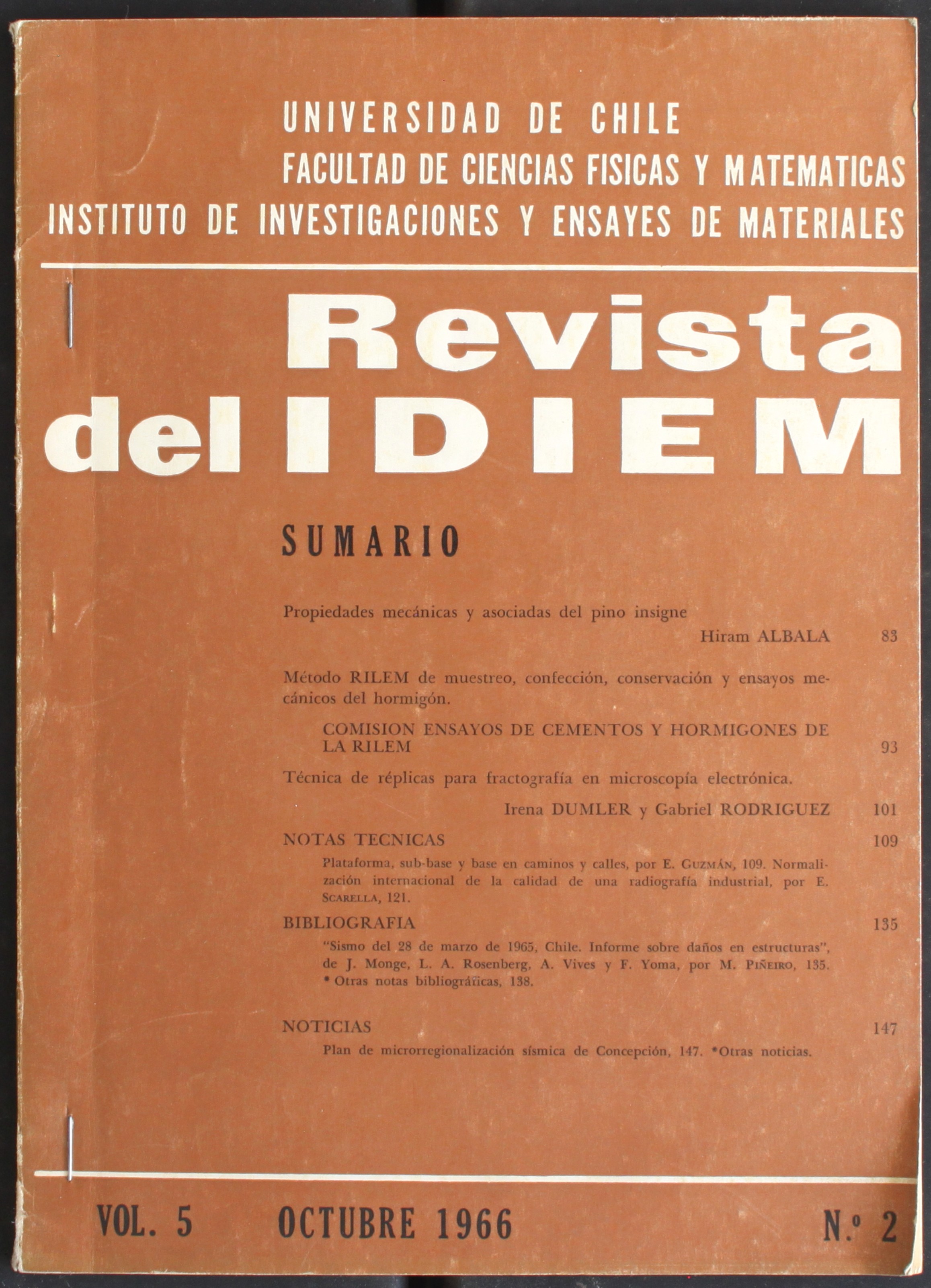 							Ver Vol. 1 Núm. 1 (1962): Año 1962, marzo
						